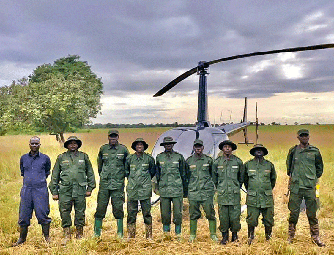 Ganam Helicopter Patrol Report